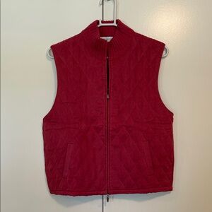 Petite Sophisticate pink  Quilted Vest